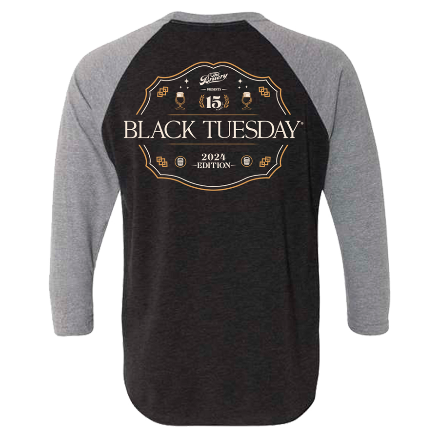 15 Years of Black Tuesday Raglan